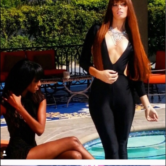 Sexy one piece jumpsuit maxi costume lingerie sml - Picture 3 of 3